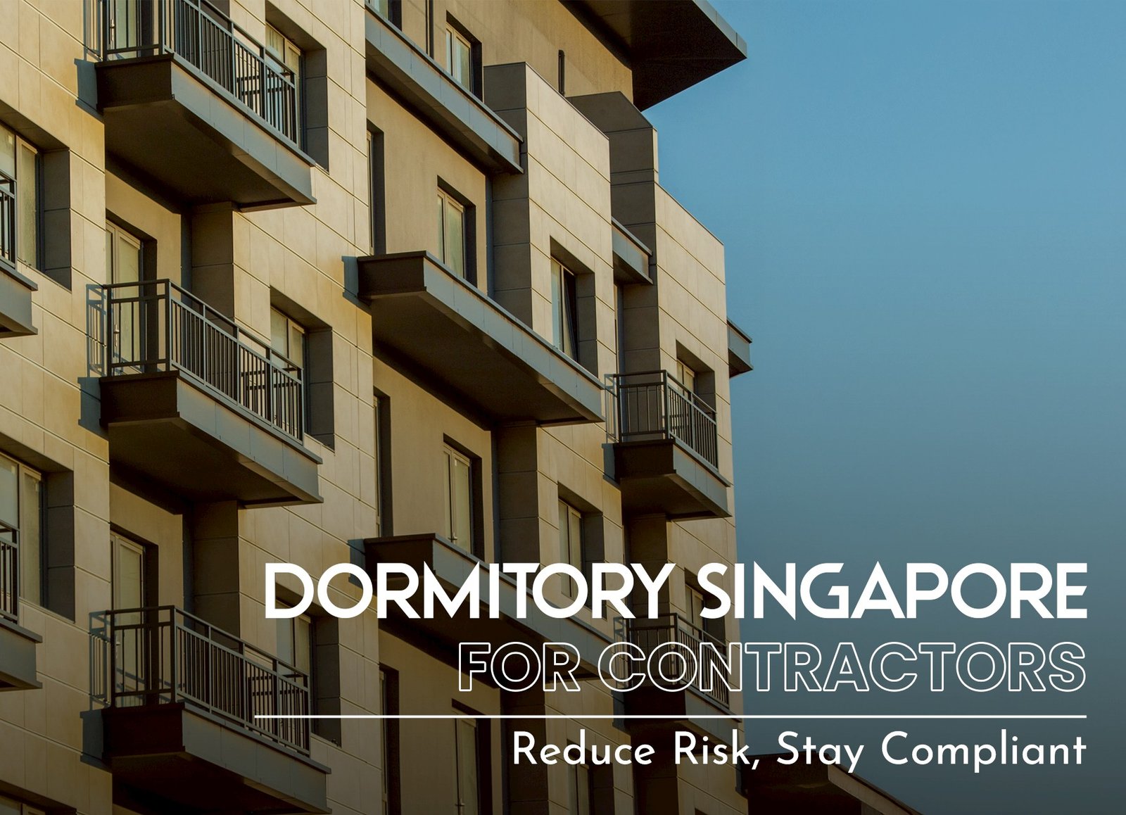 Dormitory Singapore for Contractors - averydormitories.com