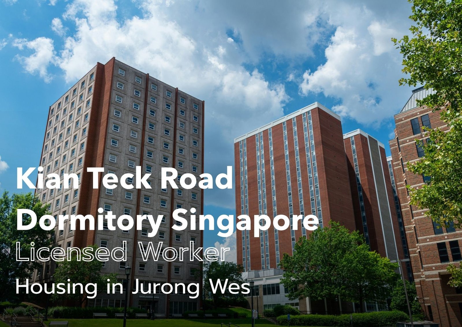 Kian Teck Road Dormitory Singapore - averydormitories.com